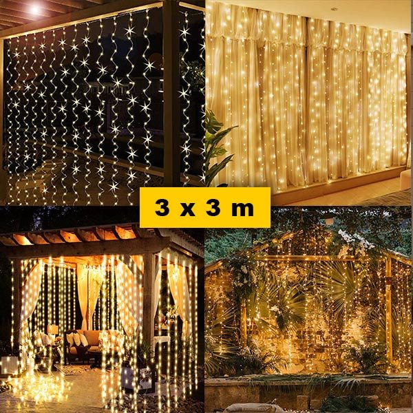 Kurtyna LED 3x3m - Curtainlight