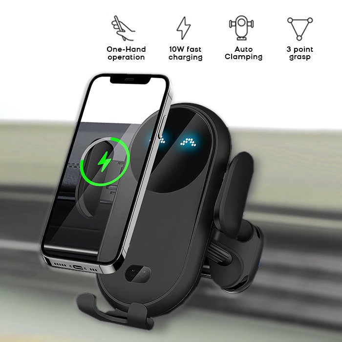 Bezprzewodowa ładowarka i uchwyt na telefon – Chargy