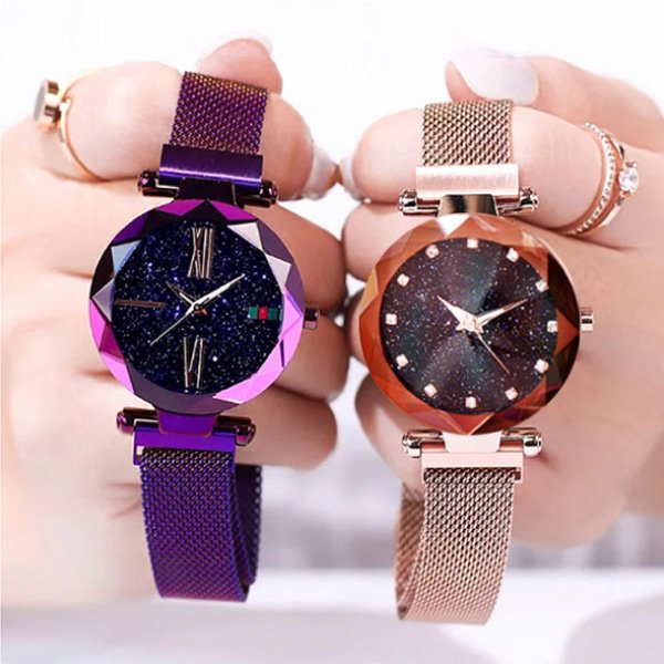 Luksusowy damski zegarek Diamant