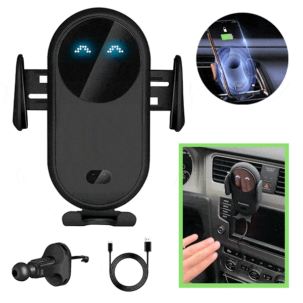 Bezprzewodowa ładowarka i uchwyt na telefon – Chargy