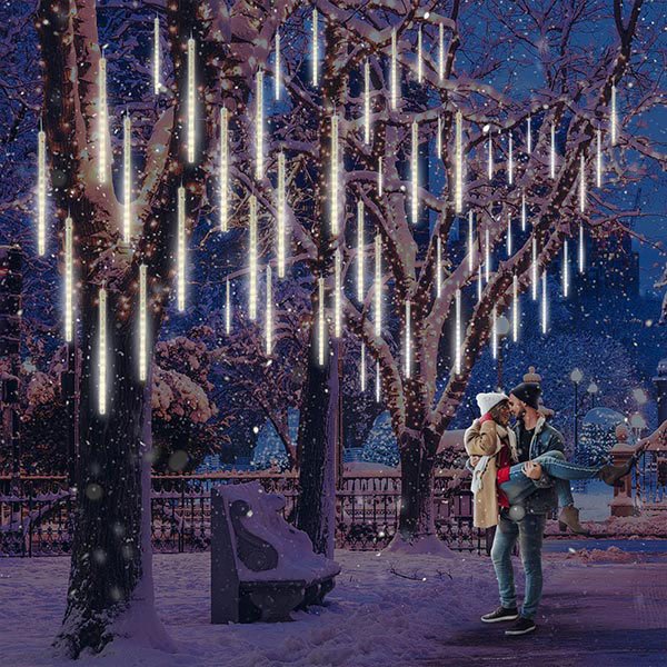 Światła LED z efektem deszczu meteorów (1+1GRATIS) - MeteorLights