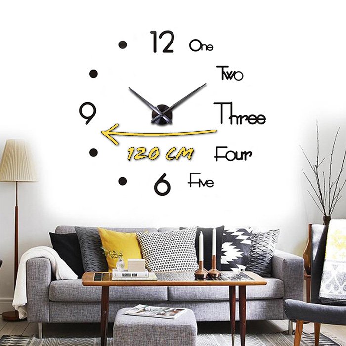 Zegar do samodzielnego montażu - Clocky