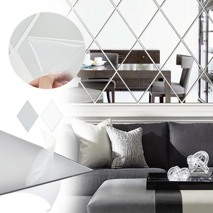 Naklejki ścienne na lustro - Diamondwall