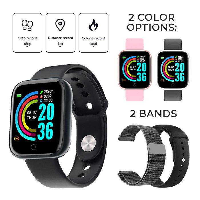 Smart watch W60 + GRATIS pasek