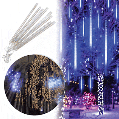 Światła LED z efektem deszczu meteorów- MeteorLights