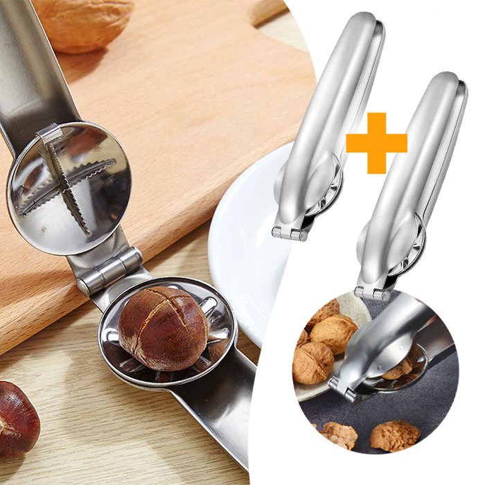 akcesorium 2 w 1 do orzechów włoskich i kasztanów (1+1 GRATIS) - NutCracker