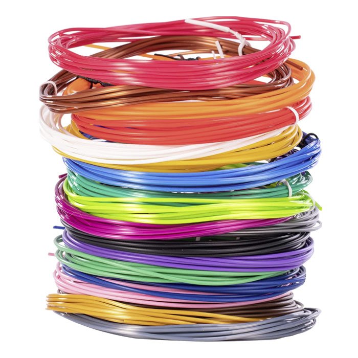 Filamenty do długopisu 3D - Filamenty 3D  (18 m)