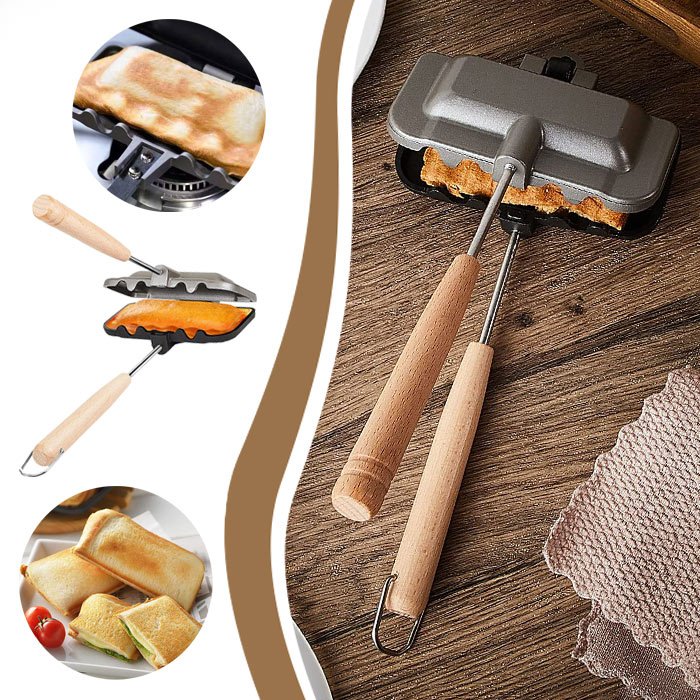 Ręczny opiekacz do kanapek - Hotoasty