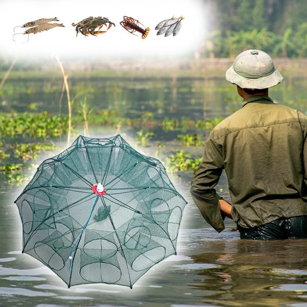 Składana sieć rybacka (1 + 1 GRATIS) - Fishynet