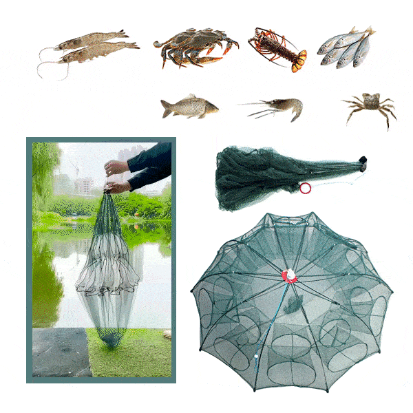 Składana sieć rybacka - Fishynet