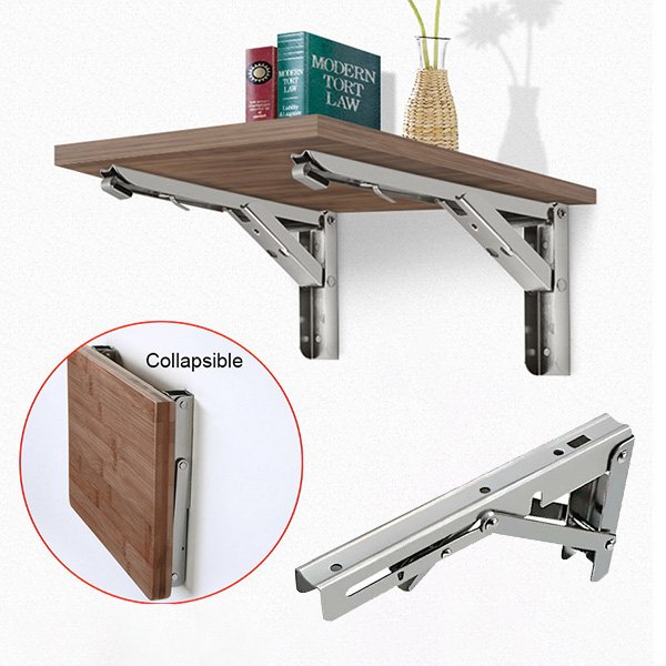 Składany uchwyt na półki (2 + 2 GRATIS) - Foldy