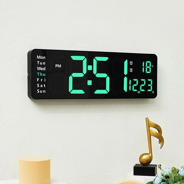 Zegar ścienny led cyfrowy - Walltime