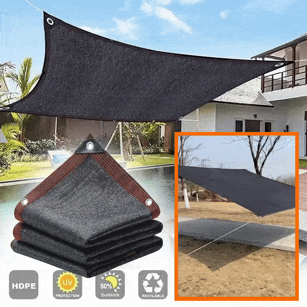 Siatka ochronna przeciwsłoneczna, 3 x 3 m - Shadenet